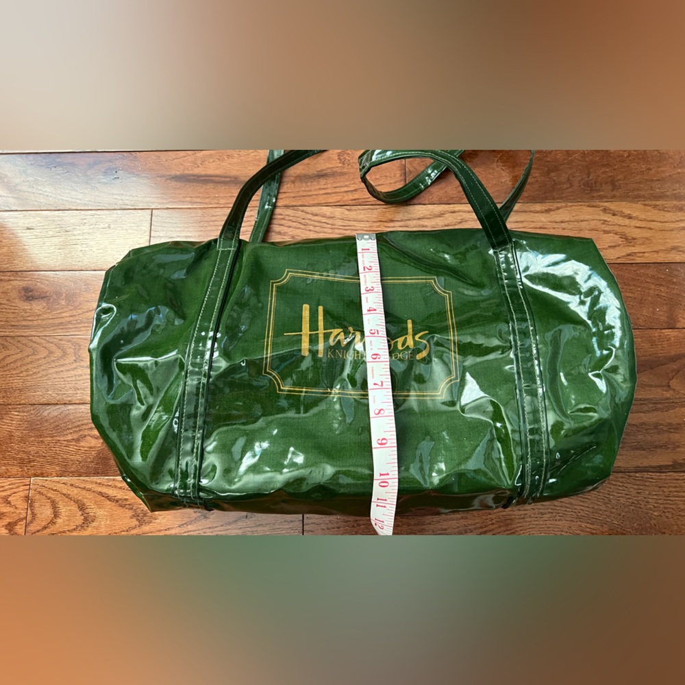 RARE-Vintage Harrods Duffel Bag - Picture 12 of 14